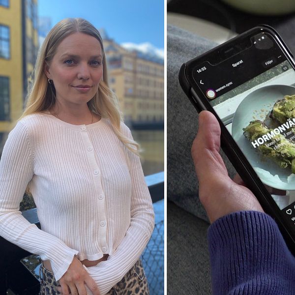 Influencer hormonvänlig mat kvinnohälsa Instagram
