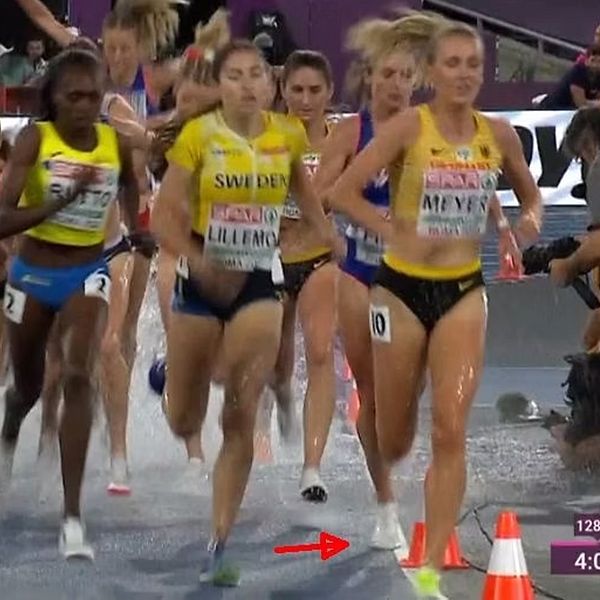 Alice Finot trampade på linjen men friades