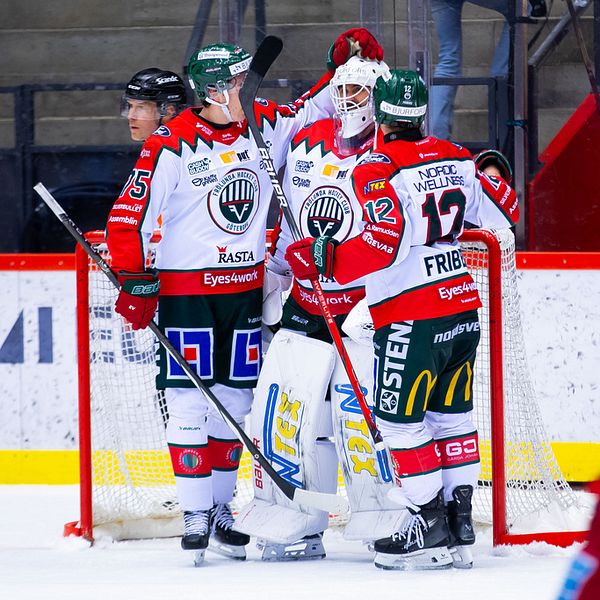 Jubel hos Frölunda efter seger på bortaplan mot Modo