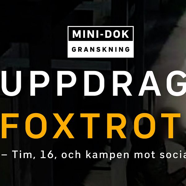 Omslagsbild till minidokumentären Uppdrag Foxtrot.