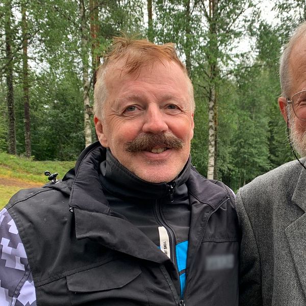 Seppo Alaspää tillsammans med Arne Nygårdsmoen