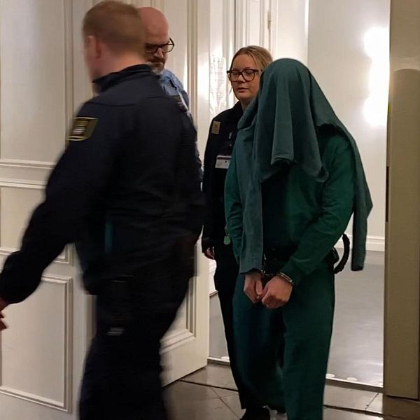 Åklagare Lena-Marie Bergström och den dömde mannen