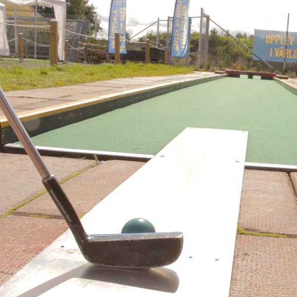 Minigolfbana.