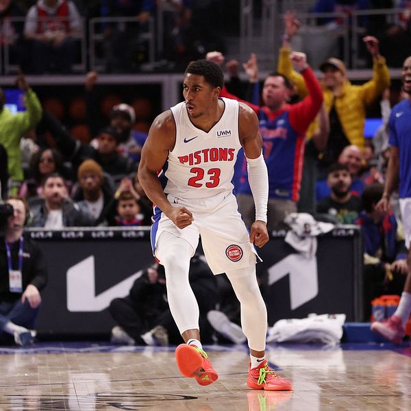 Jaden Ivey bidrog till att Detroit Pistons fick stopp på förlustsviten på 28 matcher, detta inför fansen i Little Caesars Arena.