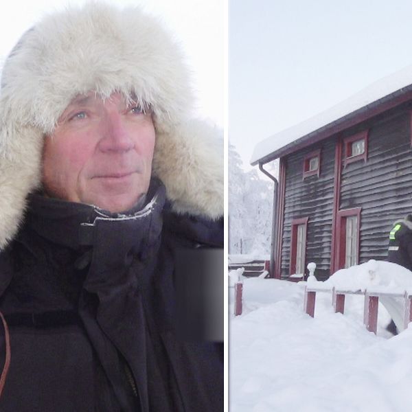 Erik Sarri i Nikkaluokta och hans grannar har varit utan ström i flera timmar och de tär 41 minusgrader.