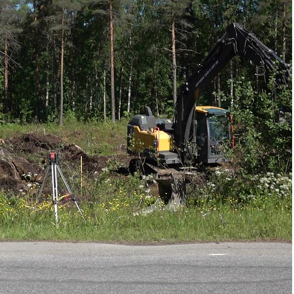 Moskén i Luleå har börjat byggas. Burhan Kanbar är lycklig över byggstarten