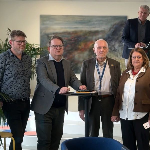 Politiker i Karlskrona presenterar förslag om nytt kulturtorg efter bred politisk enighet.