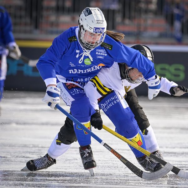 Arkivbild. Villa Lidköpings Ida Friman tar sig fram i en tidigare match.