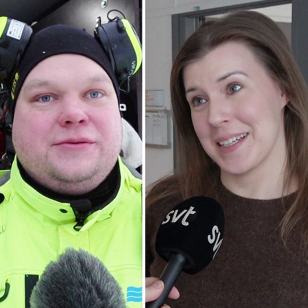 Markus Sundén,  Anna Pakisjärvi Forsberg, Mattias Jaako, anställda vid Bodens Energi