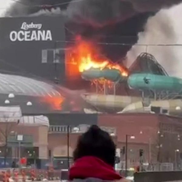 Storbrand på Liseberg Oceana
