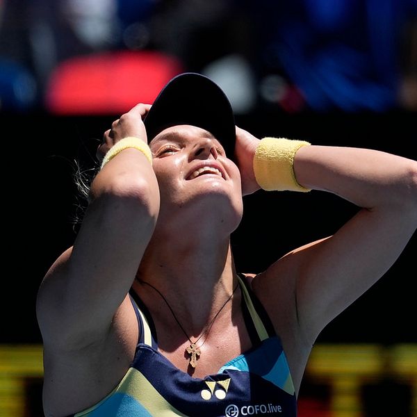 Dajana Jastremska kan knappt tro att det är sant efter att ha nått semifinalen i Australian Open.