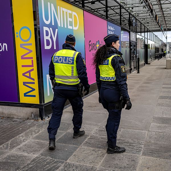 Bildmontage: Malmö Arena och Polis