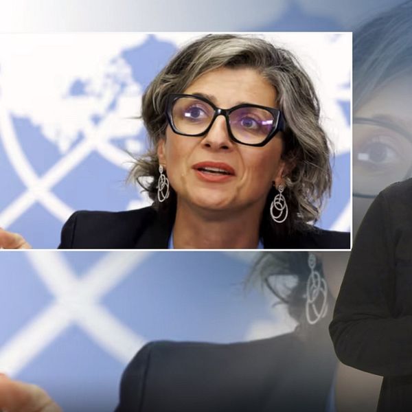 Francesca Albanese, FN:s särskilda rapportör för de ockuperade palestinska territorierna