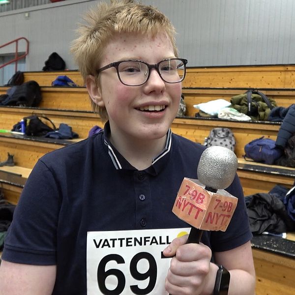 Amadeuz Anundi bevakar Special Olympics i Luleå