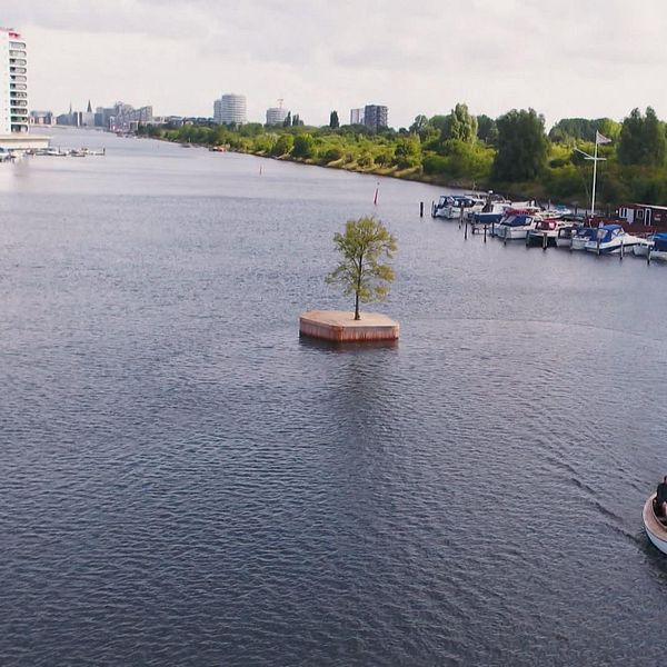 Flytande öar i Köpenhamns hamn