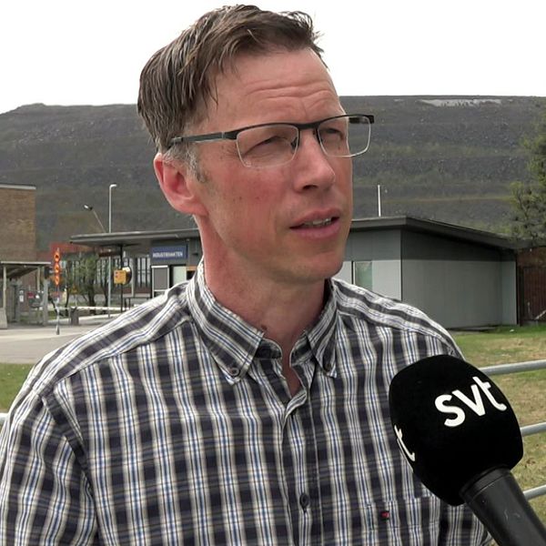 LKAB:s presschef Anders Lindberg.