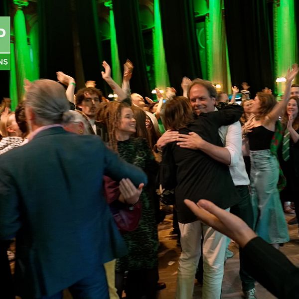 Miljöpartiet firar efter SVT:s valundersökning