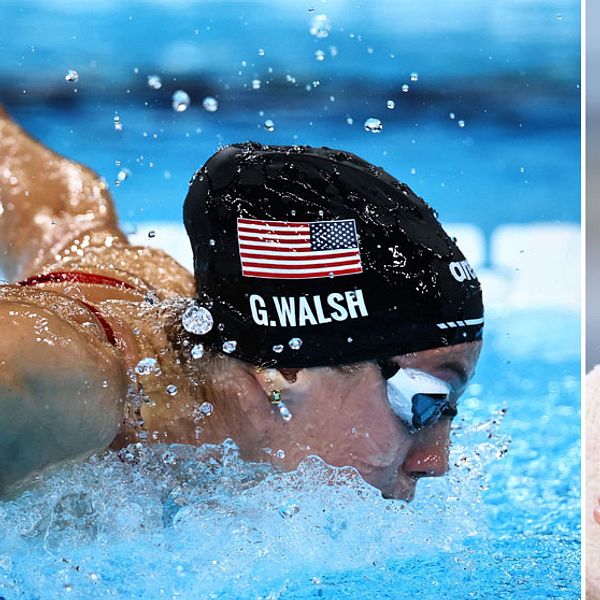 Amerikanskan Walsh slog Therese Alshammars världsrekord på 50 m fjäril