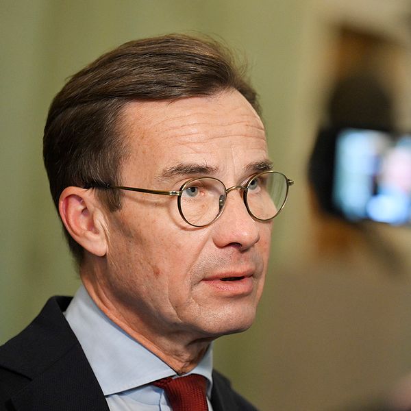 Statsminister Ulf Kristersson (M).