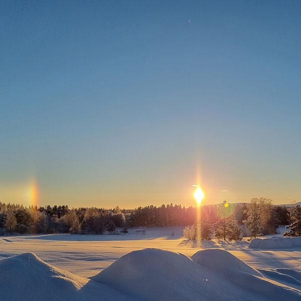 Södra Arvesund, Jämtland den 4/12. Foto: Kent Nilsson