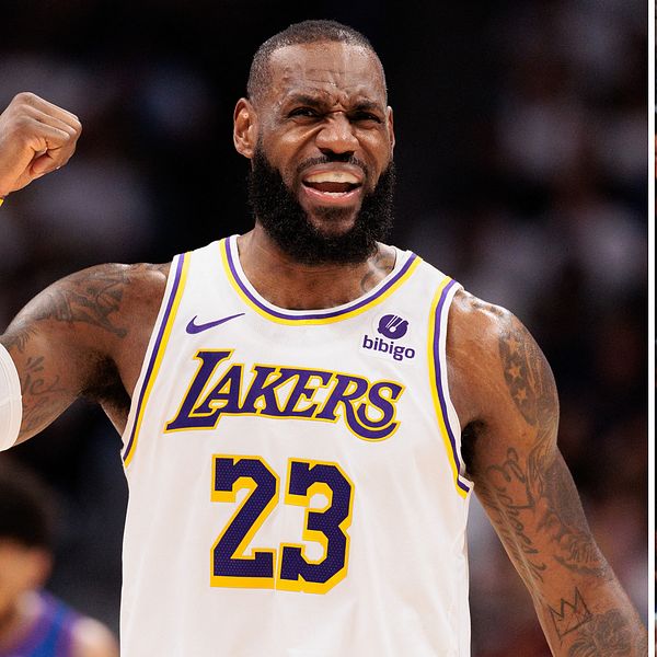 Lebron James och Michael Jordan