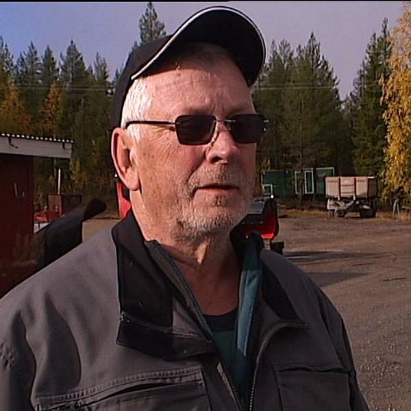 Mats Lund, bor vid drabbade järnvägsövergången utanför Boden.