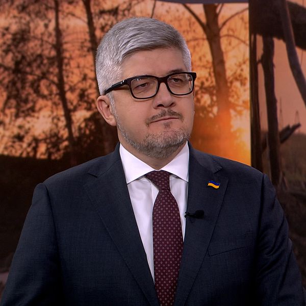 Ukrainas ambassadör i Sverige Andrij Plachotnjuk.