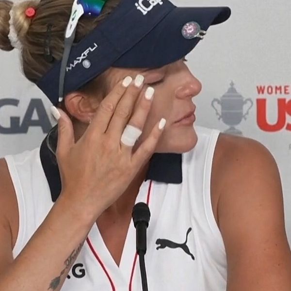 Lexi Thompson i tårar efter US Open