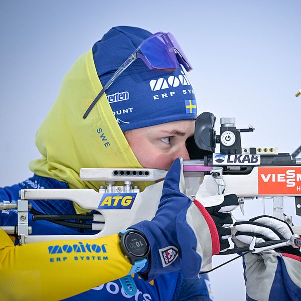 Hanna Öberg sköt bort segern i det sista skyttet.