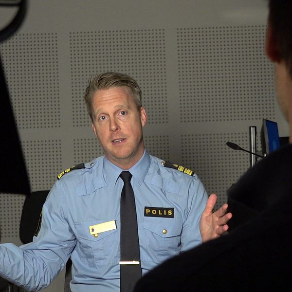 Christian Nordin som är lokalpolisområdeschef i Helsingborg