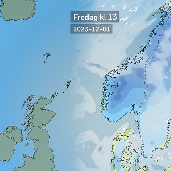Vädret framöver