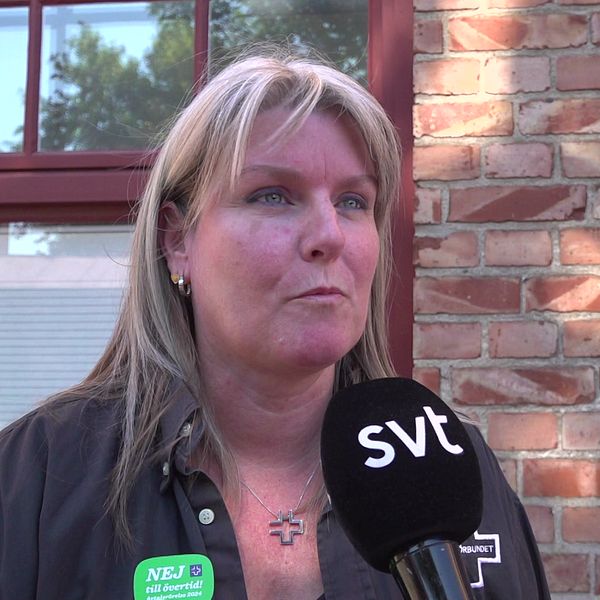 Vårdförbundets ordförande i Halland, Margot Kamruddin