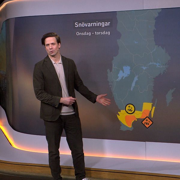 SVT:s meteorolog Nils Holmqvist ger de närmaste dagarnas prognos.