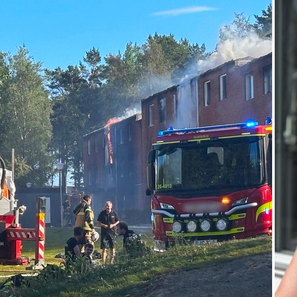 Sofia förlorade sitt hem i storbranden på Stormyravägen