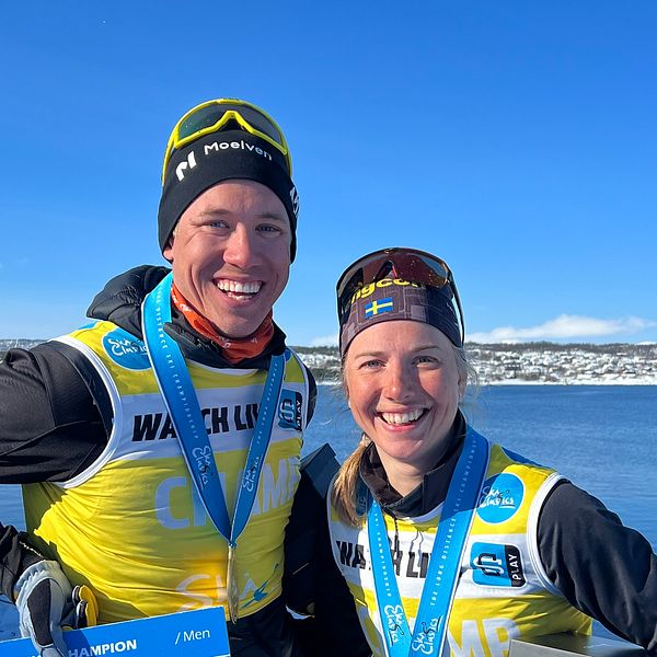 Emil Persson och Ida Dahl totalsegrare Ski Classics
