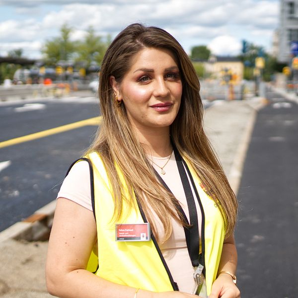 Tafan Farhad, projektledare Örebro kommun, beskriver hur arbetet på Östra bangatan har gått och vad som väntar framöver.