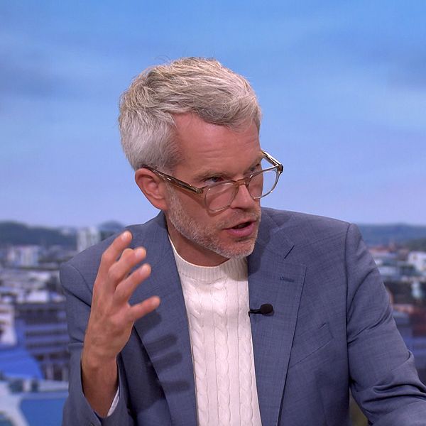 Alexander Norén kommenterar bostadsmarknaden i SVT:s morgonstudion.
