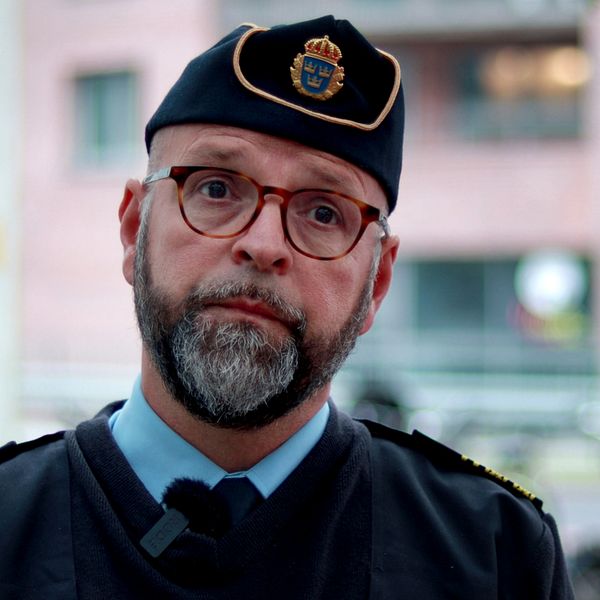 Andreas Pallinder, utredningschef vid polisen i Uppsala