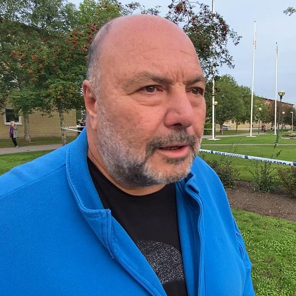 Levent Erbay, granne till explosionen i stadsdelen Ekholmen i Linköping.