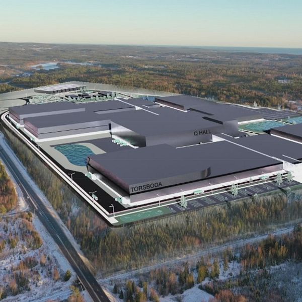 Den planerade batteriindustrin i Torsboda, Timrå kommun.