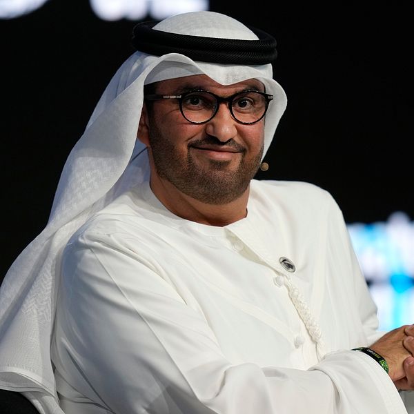 Sultan Ahmed al-Jaber, chef för kommande klimattoppmöte COP28.