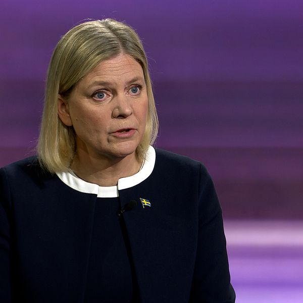 Magdalena Andersson, partiledare för Socialdemokraterna.