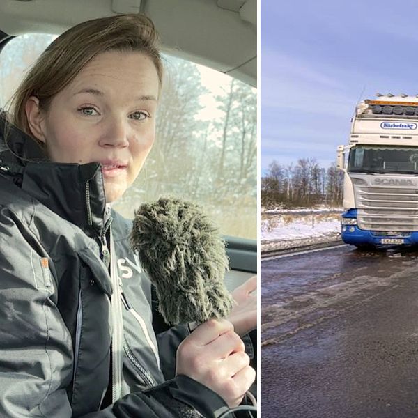 Stopp trafiken,. riksväg 50