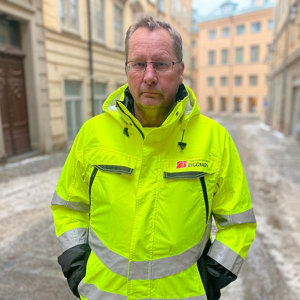 Byggnads enhetschef Tomas Kullberg ger sina tankar om hissolcykan