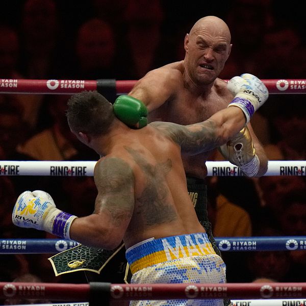 Usyk och Fury möttes tidigare i maj och ukrainaren Usyk vann på poäng.