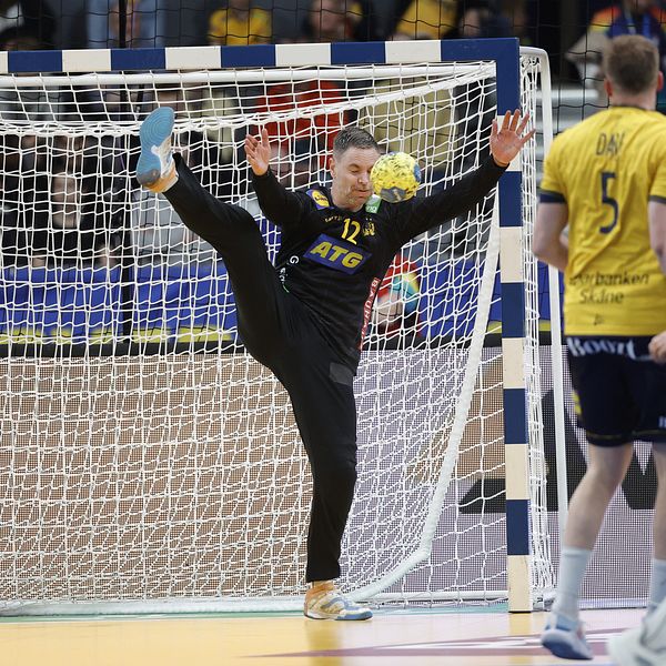 Målvakten Andreas Palicka är en av handbollslandslagets stora ledare.