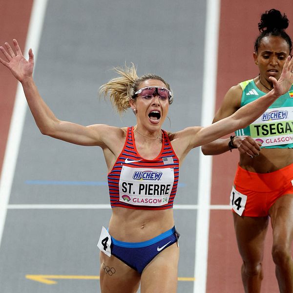 Elle St Pierre vann finalen på 3000 meter