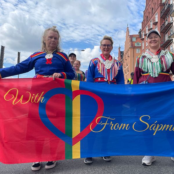 Sápmi Pride kommer till Umeå i helgen | SVT Nyheter