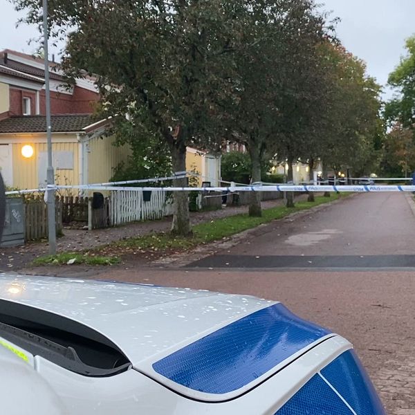 Nybygata avstängd