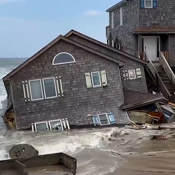 Havserosioner raserar hem i North Carolina